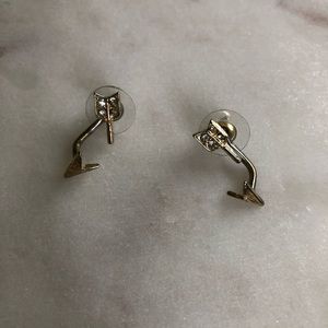 Vince Camuto arrow jacket earrings